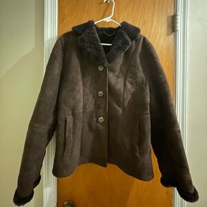 Genuine shearling coat by Canterbury